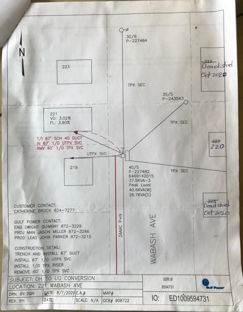 ugu3 - Underground Utility Diagram